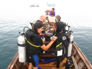 Diving Cold Water in OREGON