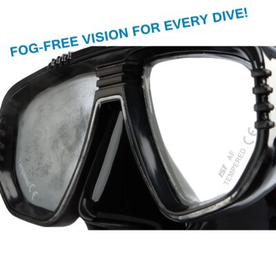 ME55/AF PRO EAR MASK (ANTI-FOG) DIVING MASK